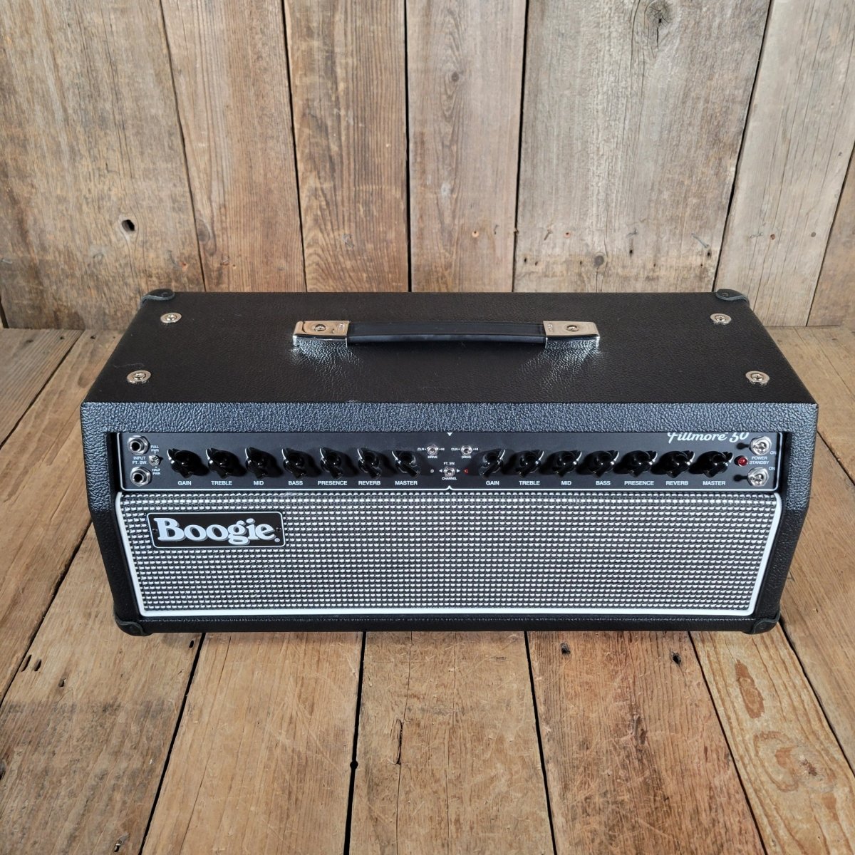Mesa Boogie Fillmore 50 Head 2021 – MINT, Footswitch & Cover Included, Boutique 2 - Channel Tube Amp - Mahar's Vintage Guitars