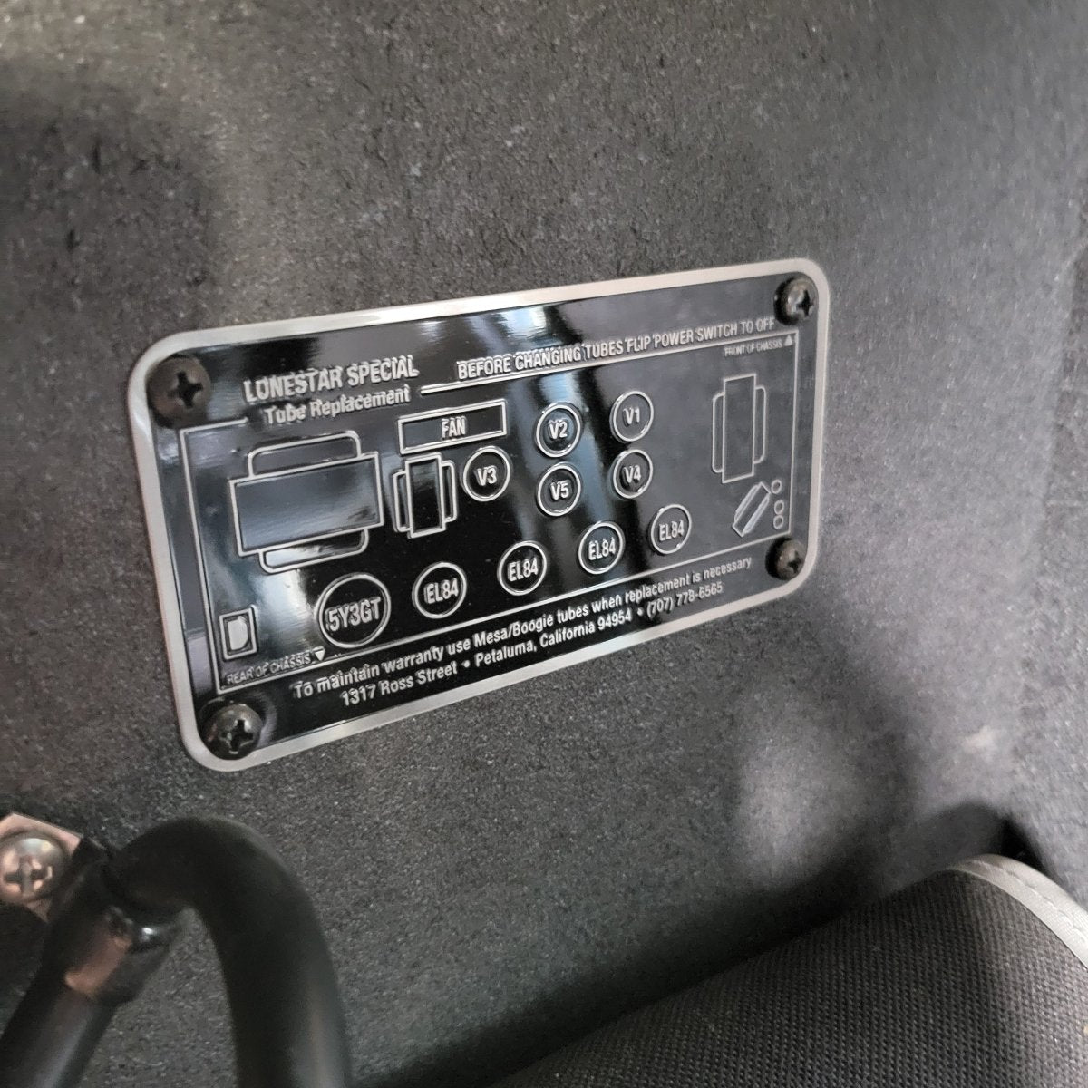 Mesa Boogie Lonestar Special 1x12" Combo Amp 2005 – Class A Tube Combo w/ Footswitch & Cover - Mahar's Vintage Guitars