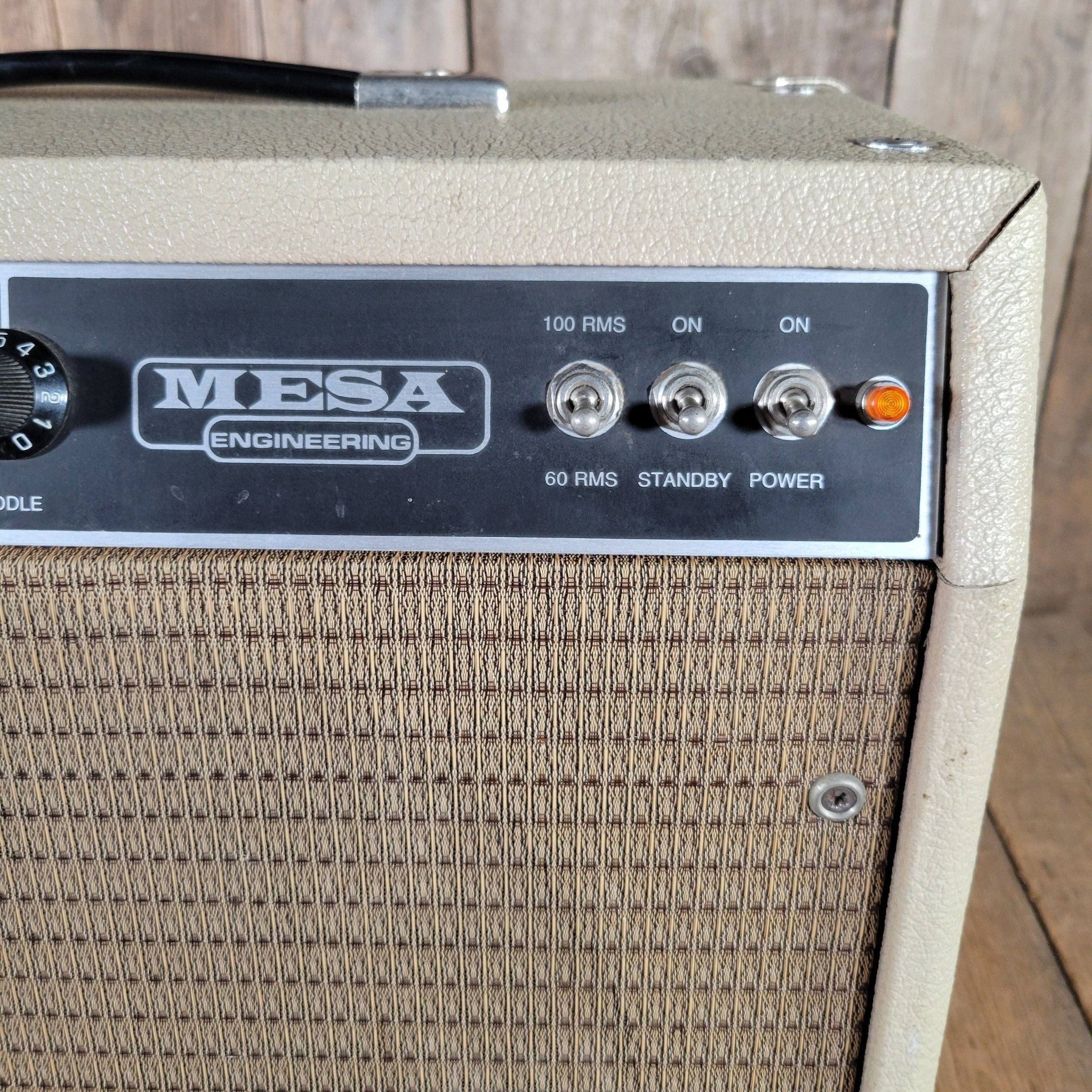 Mesa Boogie Mark I White Tolex 2 - Channel 100 - Watt 1x12 1978 - Mahar's Vintage Guitars