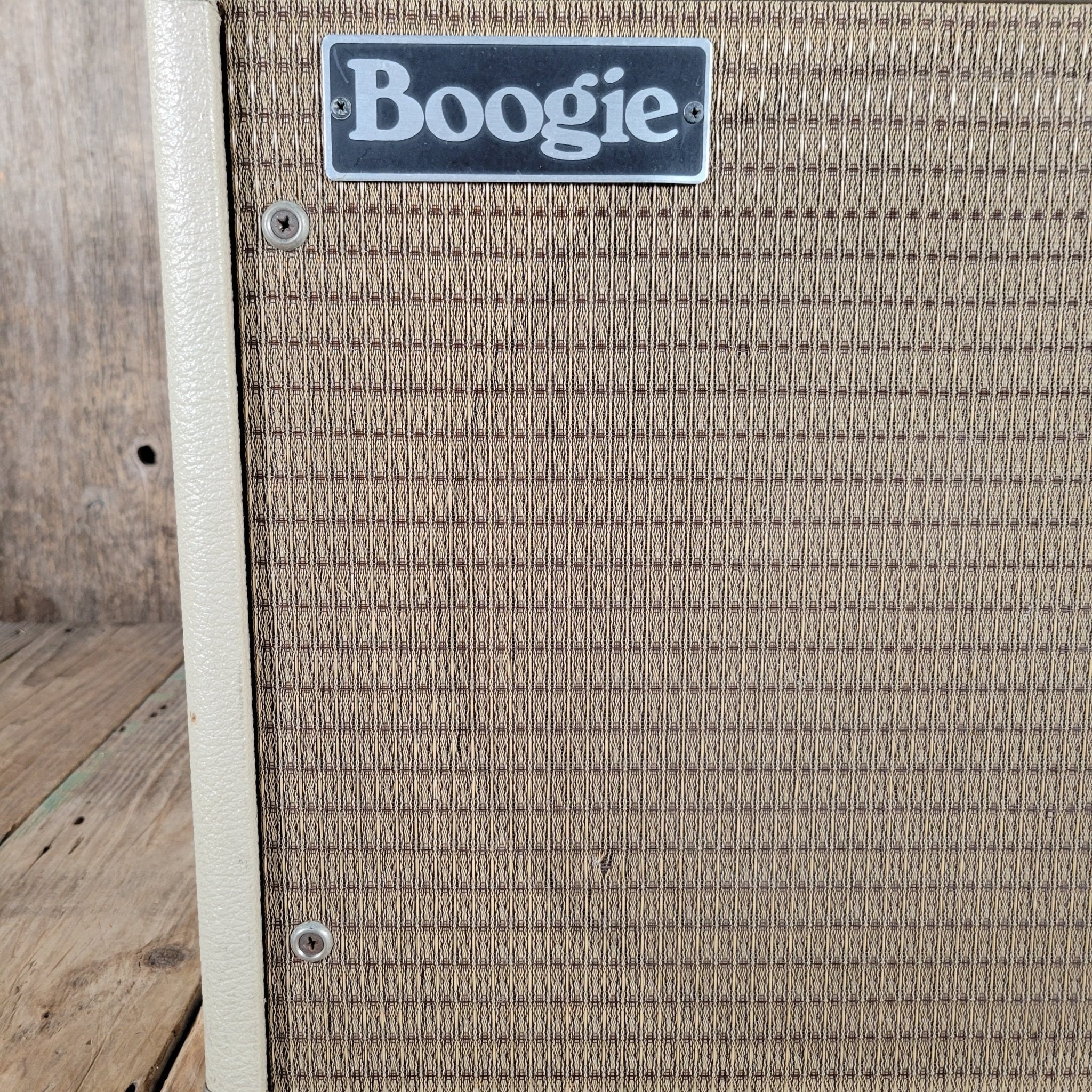 Mesa Boogie Mark I White Tolex 2 - Channel 100 - Watt 1x12 1978 - Mahar's Vintage Guitars