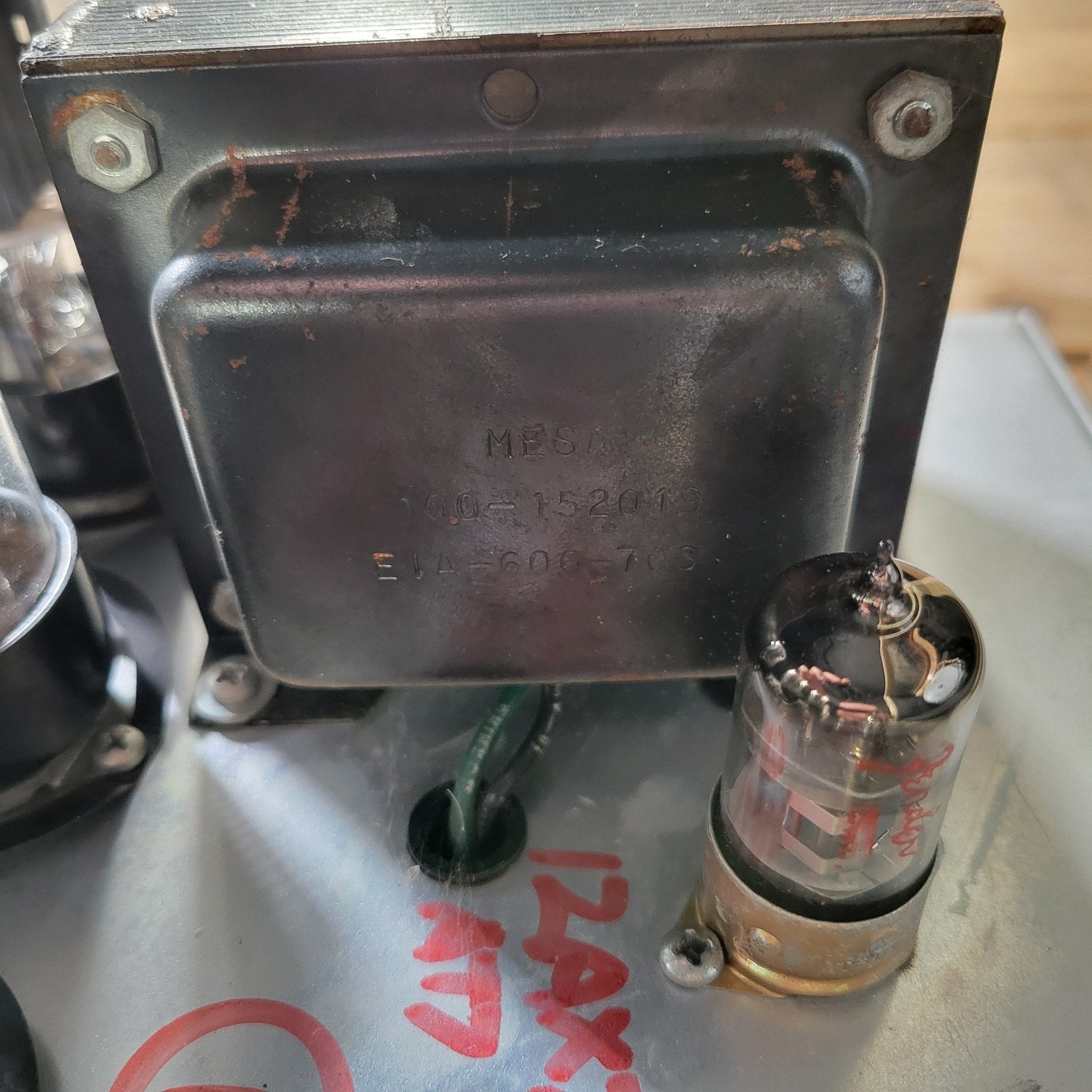 Mesa Boogie Mark I White Tolex 2 - Channel 100 - Watt 1x12 1978 - Mahar's Vintage Guitars