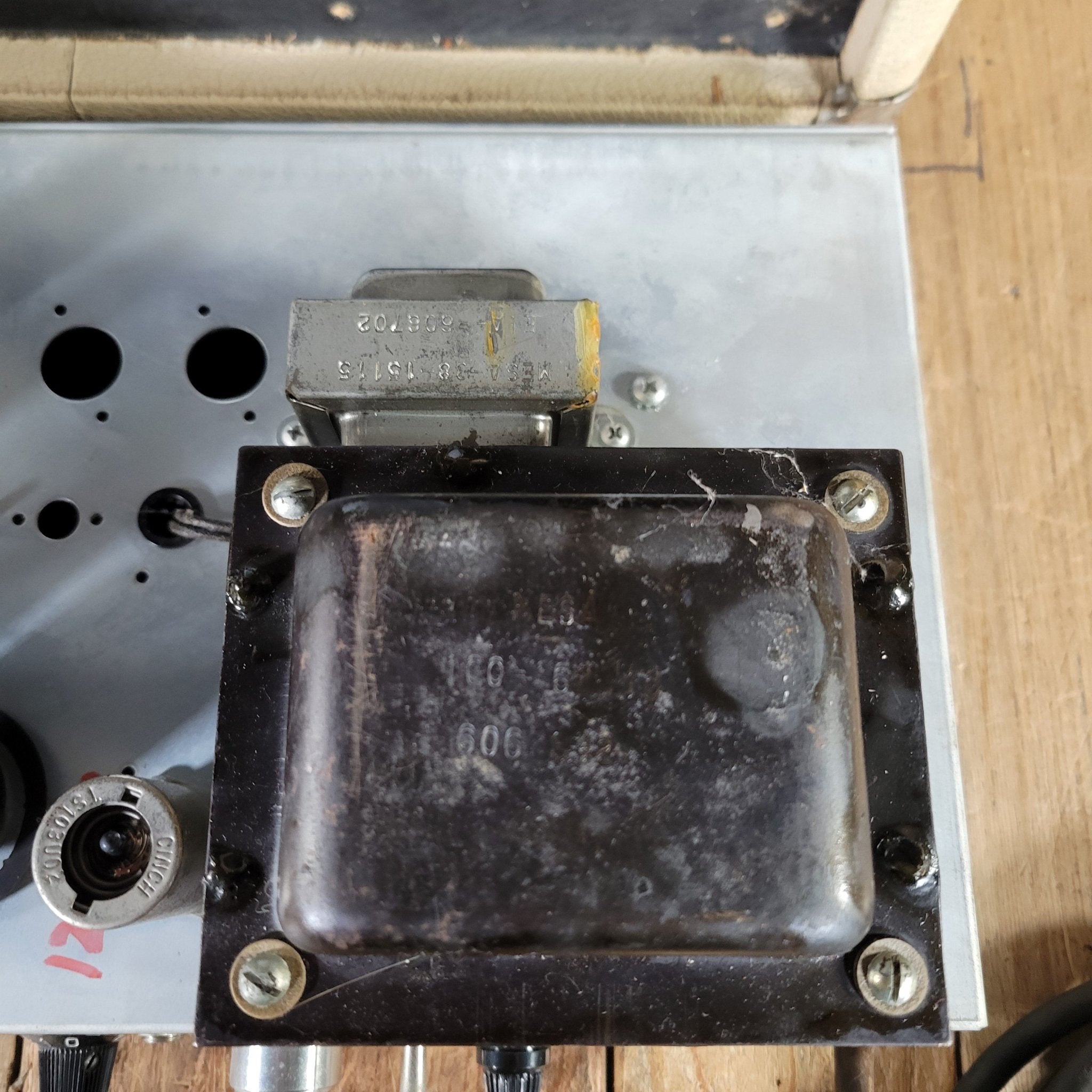 Mesa Boogie Mark I White Tolex 2 - Channel 100 - Watt 1x12 1978 - Mahar's Vintage Guitars