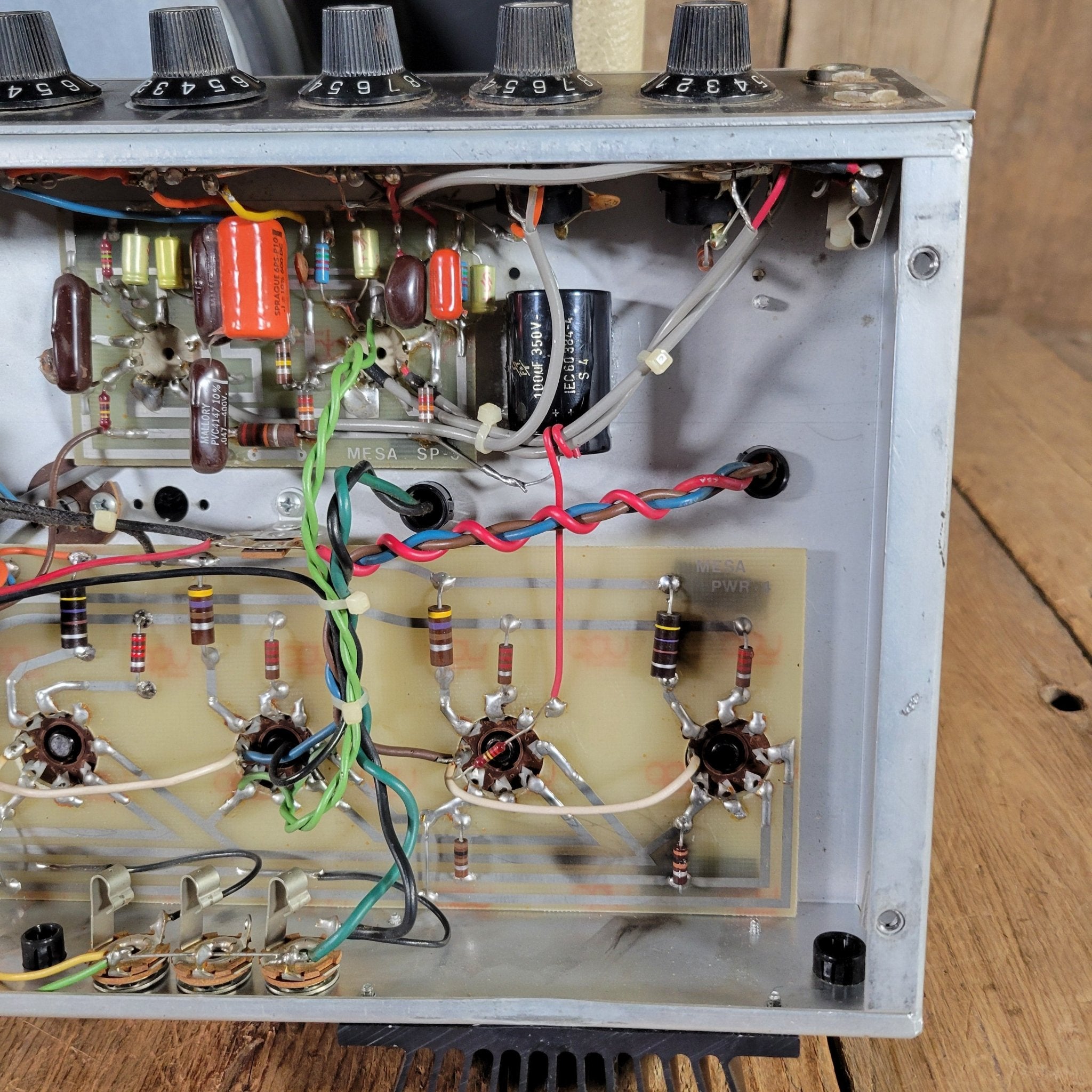 Mesa Boogie Mark I White Tolex 2 - Channel 100 - Watt 1x12 1978 - Mahar's Vintage Guitars