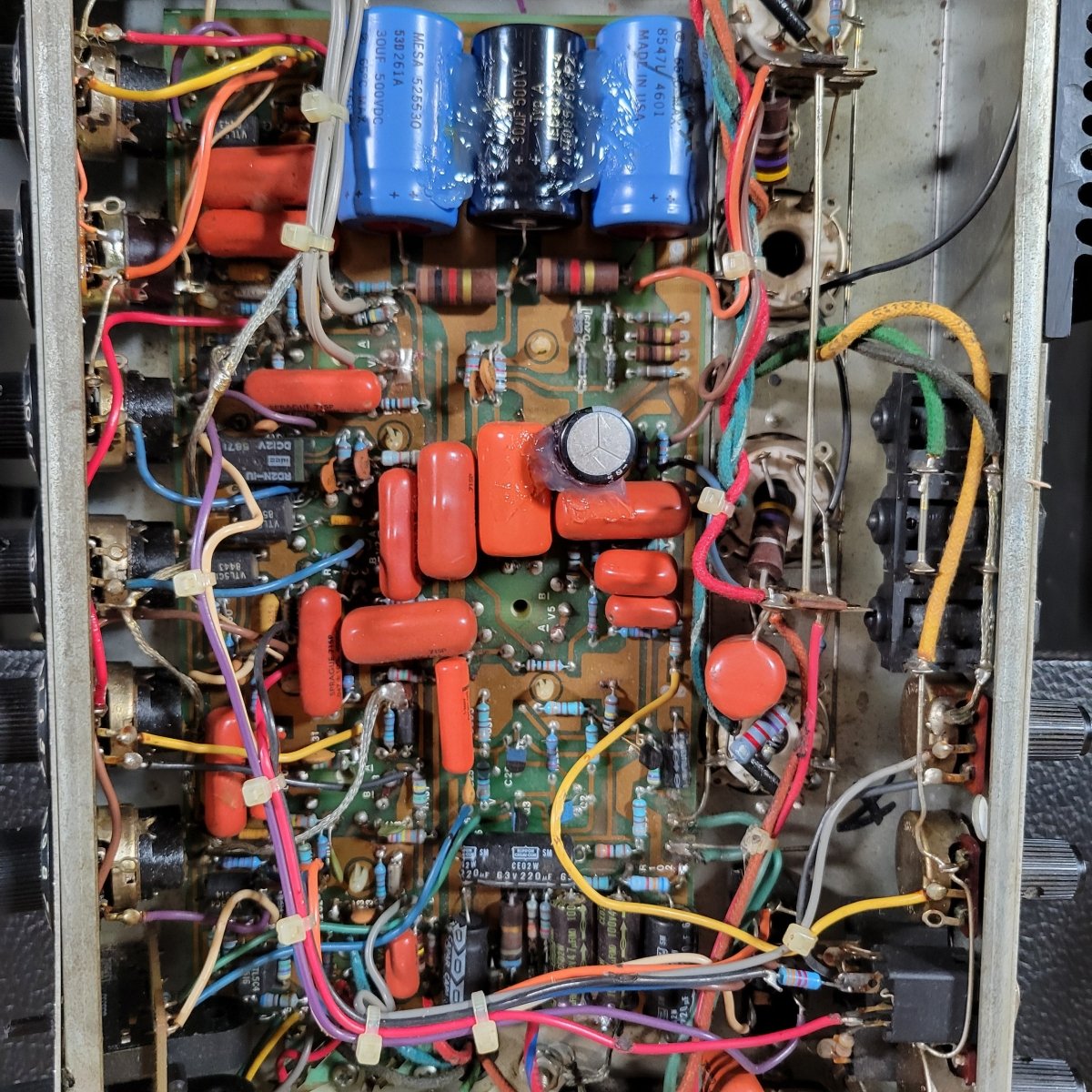 Mesa Boogie Mark III Purple Stripe Simul Class EQ Reverb 1986 - Mahar's Vintage Guitars