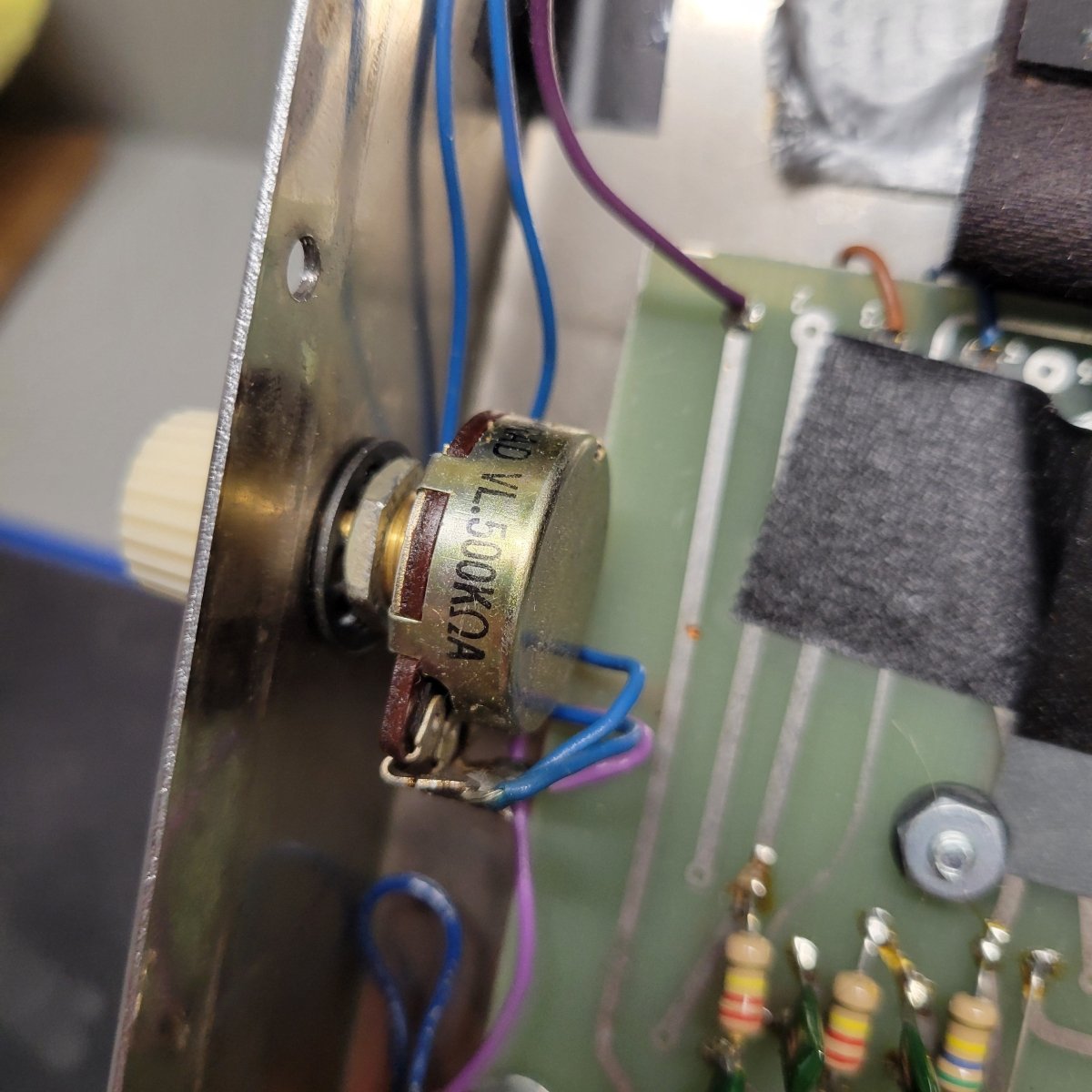 Morley Wah - Volume Model WV0 Tel - Rey 1970s - Mahar's Vintage Guitars