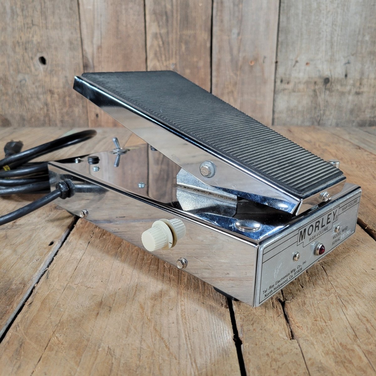 Morley Wah - Volume Model WV0 Tel - Rey 1970s - Mahar's Vintage Guitars