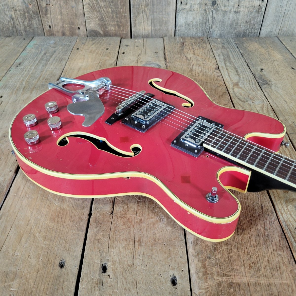 Mosrite Celebrity with Lots of Changes No Case 1960s - Mahar's Vintage Guitars