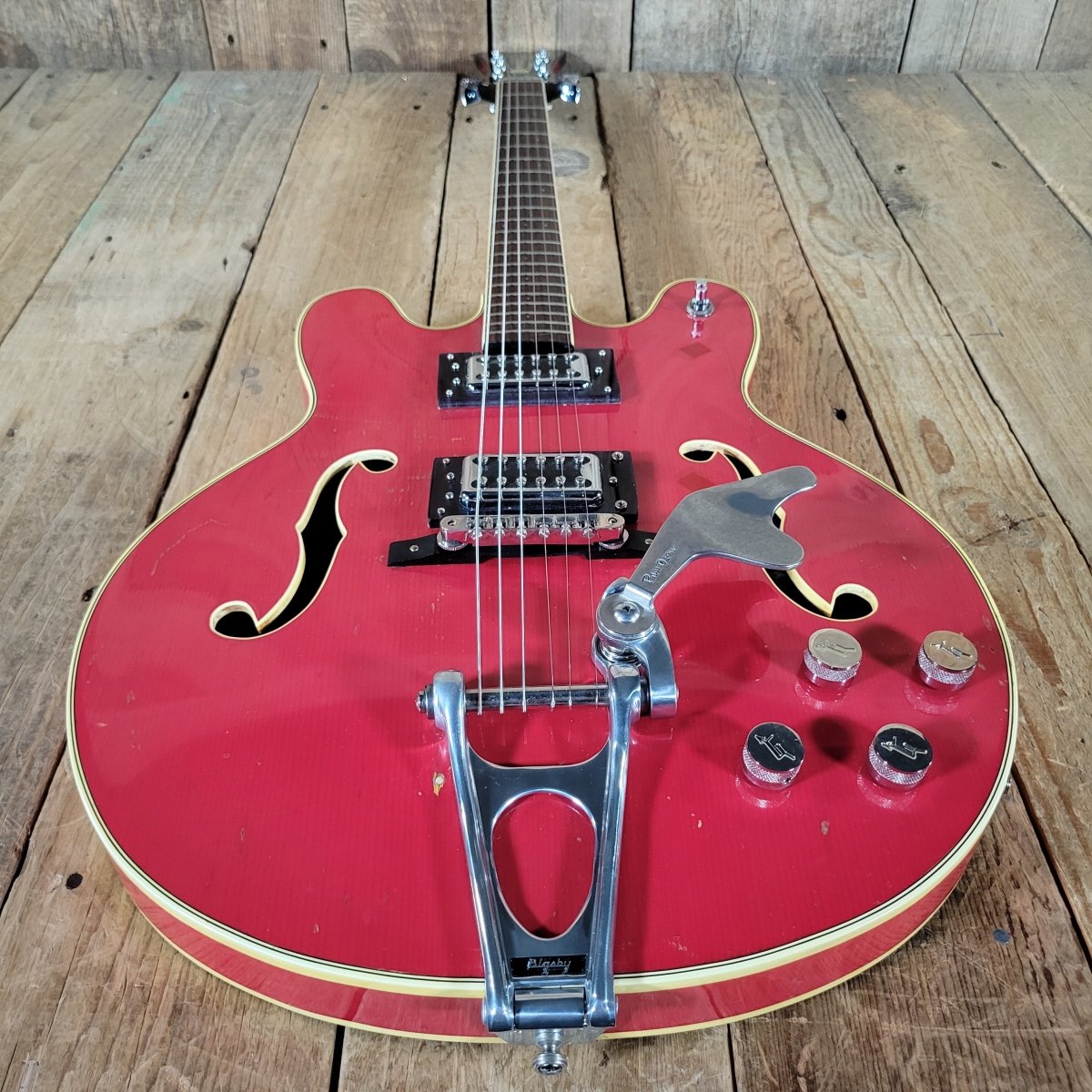 Mosrite Celebrity with Lots of Changes No Case 1960s - Mahar's Vintage Guitars