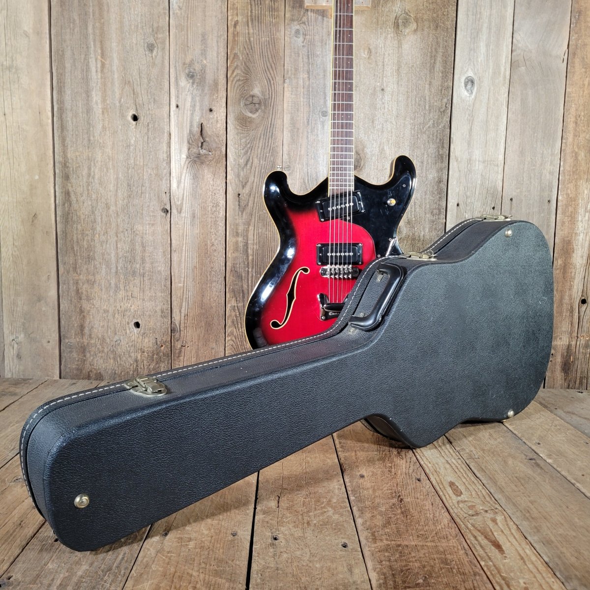 Mosrite of California Combo 1967 – Vintage Semi - Hollow Electric Guitar, SP Serial Number Prototype - Mahar's Vintage Guitars