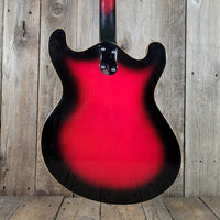 Mosrite of California Combo 1967 – Vintage Semi - Hollow Electric Guitar, SP Serial Number Prototype - Mahar's Vintage Guitars