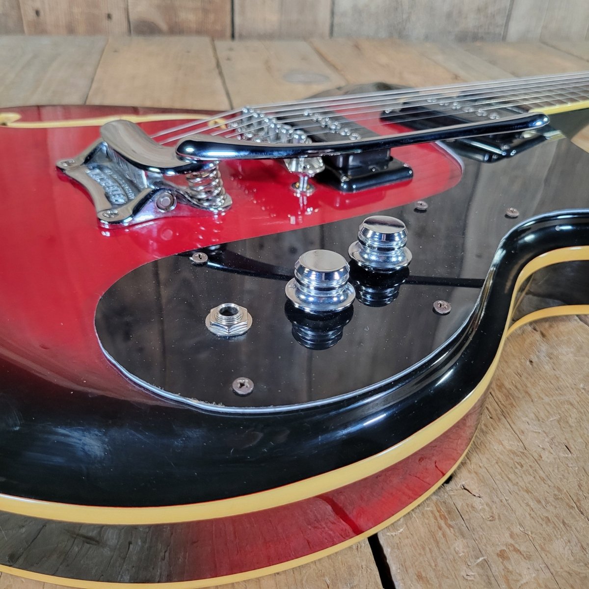 Mosrite of California Combo 1967 – Vintage Semi - Hollow Electric Guitar, SP Serial Number Prototype - Mahar's Vintage Guitars