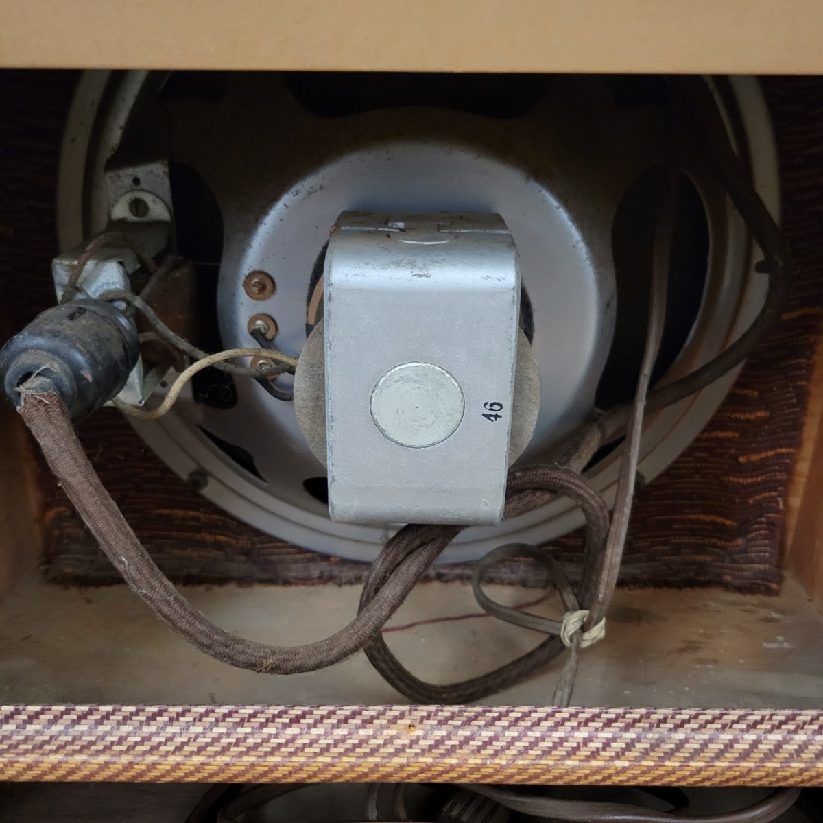 National New Yorker Lap Steel and Model 75 Tweed Amplifier Set 1940 - Mahar's Vintage Guitars