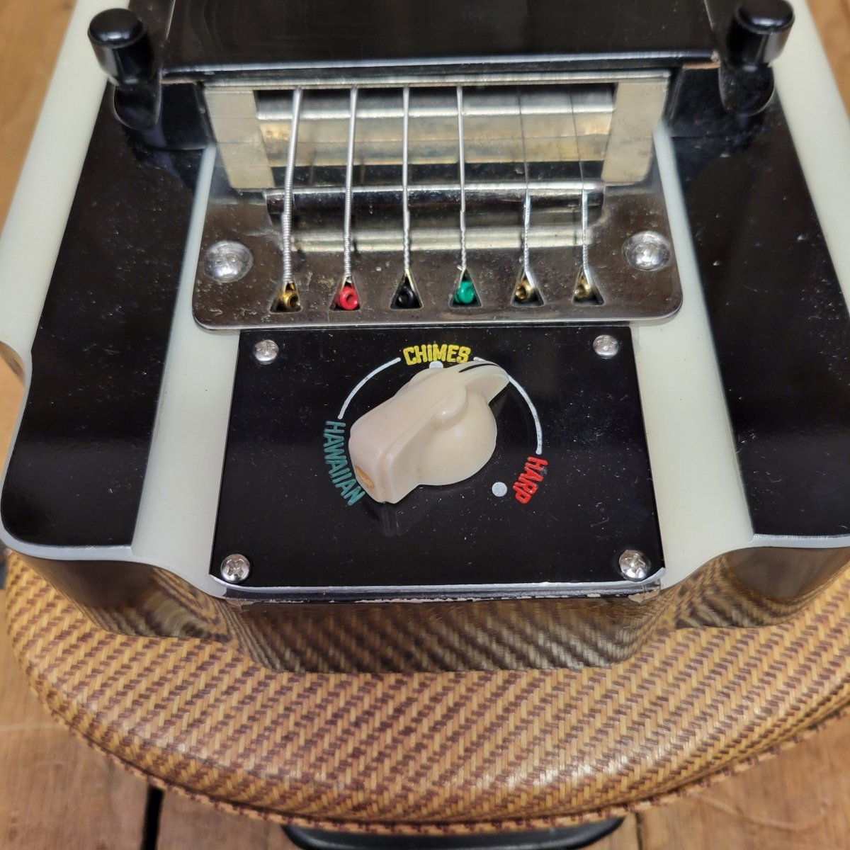 National New Yorker Lap Steel and Model 75 Tweed Amplifier Set 1940 - Mahar's Vintage Guitars