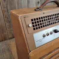 National New Yorker Lap Steel and Model 75 Tweed Amplifier Set 1940 - Mahar's Vintage Guitars