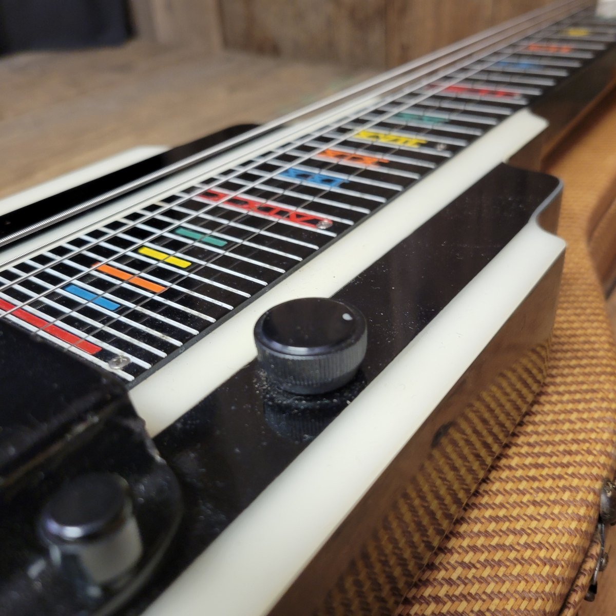 National New Yorker Lap Steel and Model 75 Tweed Amplifier Set 1940 - Mahar's Vintage Guitars