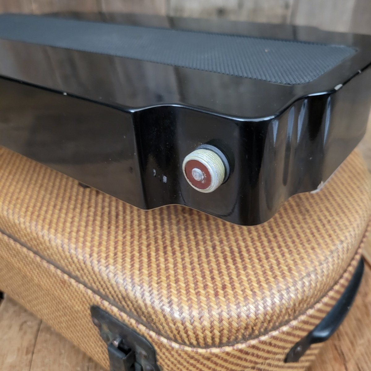 National New Yorker Lap Steel and Model 75 Tweed Amplifier Set 1940 - Mahar's Vintage Guitars