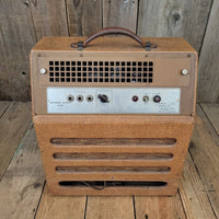 National New Yorker Lap Steel and Model 75 Tweed Amplifier Set 1940 - Mahar's Vintage Guitars