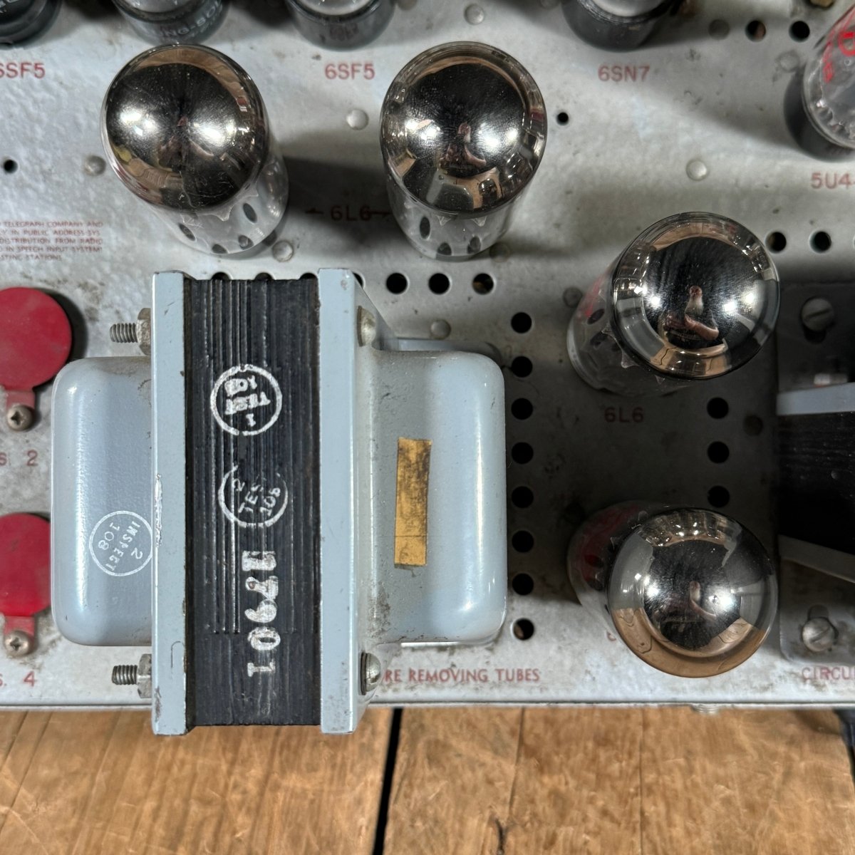 Newcomb H - 50 PA head guitar amp 50 watts 1950's - Mahar's Vintage Guitars