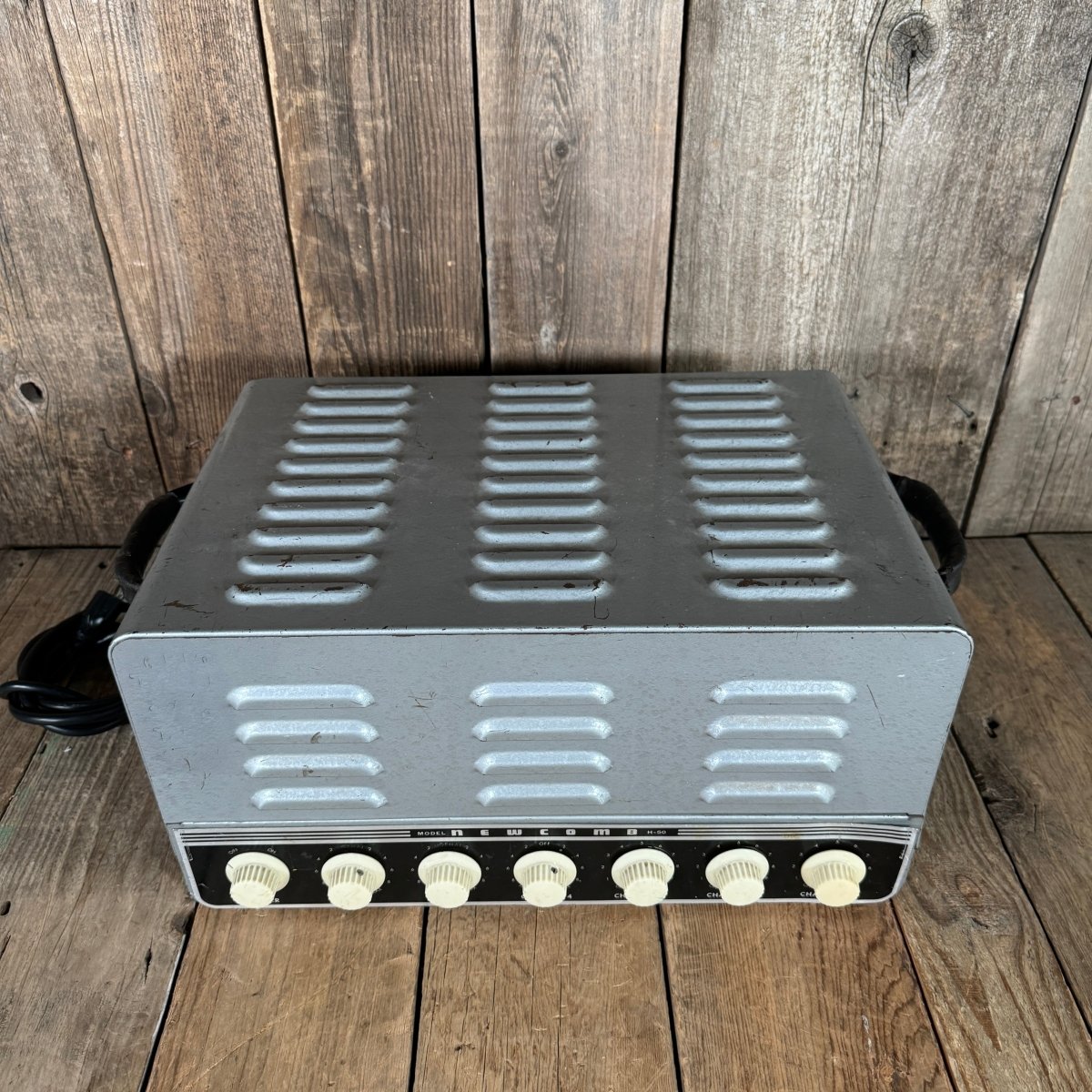 Newcomb H - 50 PA head guitar amp 50 watts 1950's - Mahar's Vintage Guitars