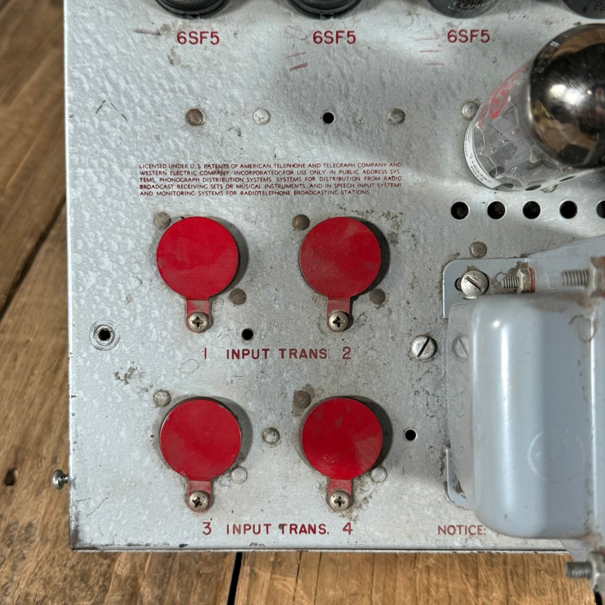 Newcomb H - 50 PA head guitar amp 50 watts 1950's - Mahar's Vintage Guitars