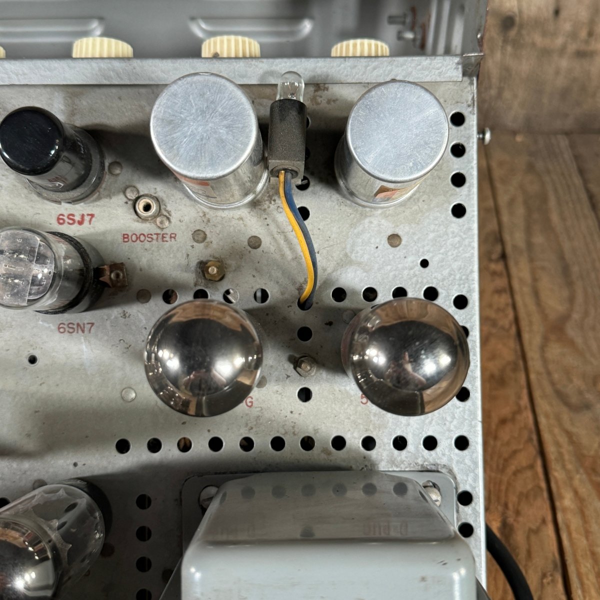 Newcomb H - 50 PA head guitar amp 50 watts 1950's - Mahar's Vintage Guitars