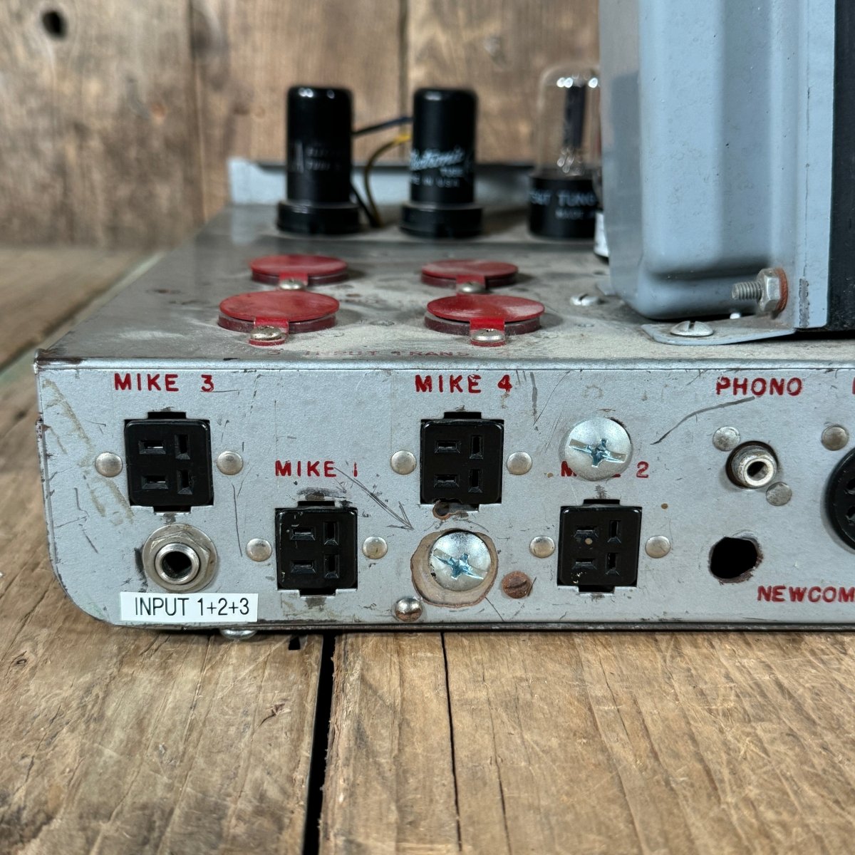 Newcomb H - 50 PA head guitar amp 50 watts 1950's - Mahar's Vintage Guitars