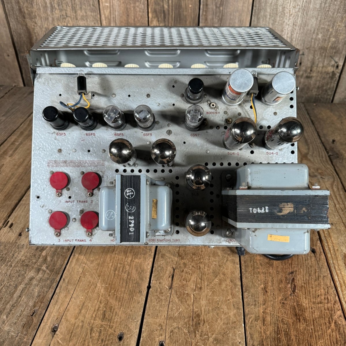 Newcomb H - 50 PA head guitar amp 50 watts 1950's - Mahar's Vintage Guitars