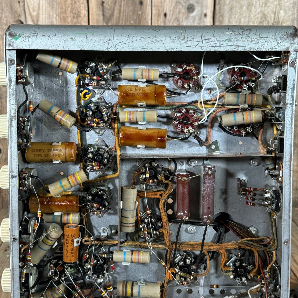 Newcomb H - 50 PA head guitar amp 50 watts 1950's - Mahar's Vintage Guitars