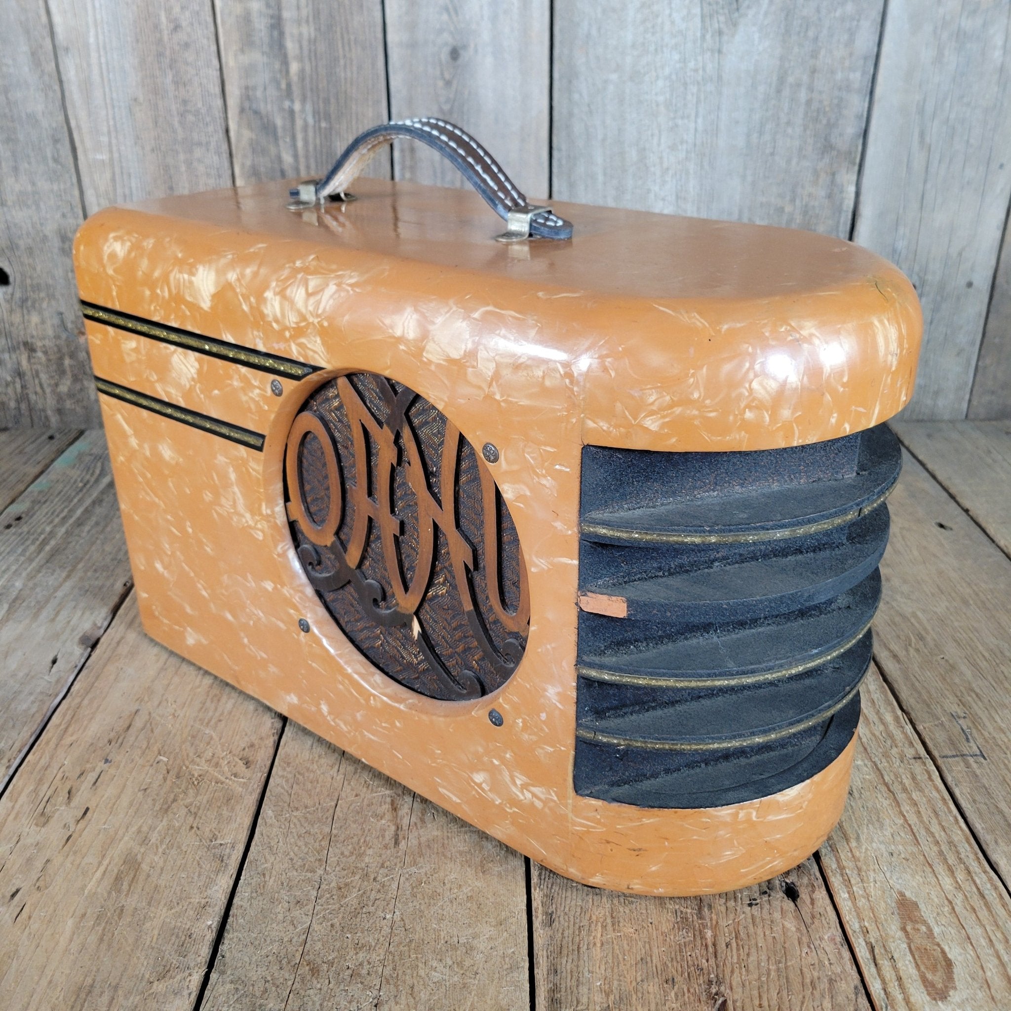 Oahu 385K Melody Master Amp Pink Pearloid 1941 - Mahar's Vintage Guitars