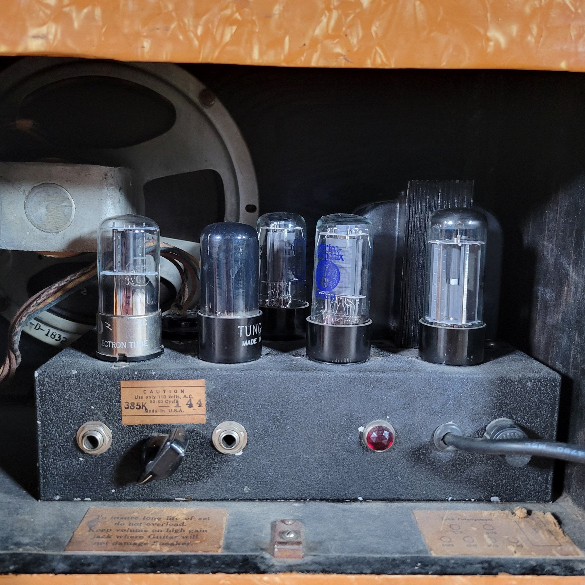 Oahu 385K Melody Master Amp Pink Pearloid 1941 - Mahar's Vintage Guitars