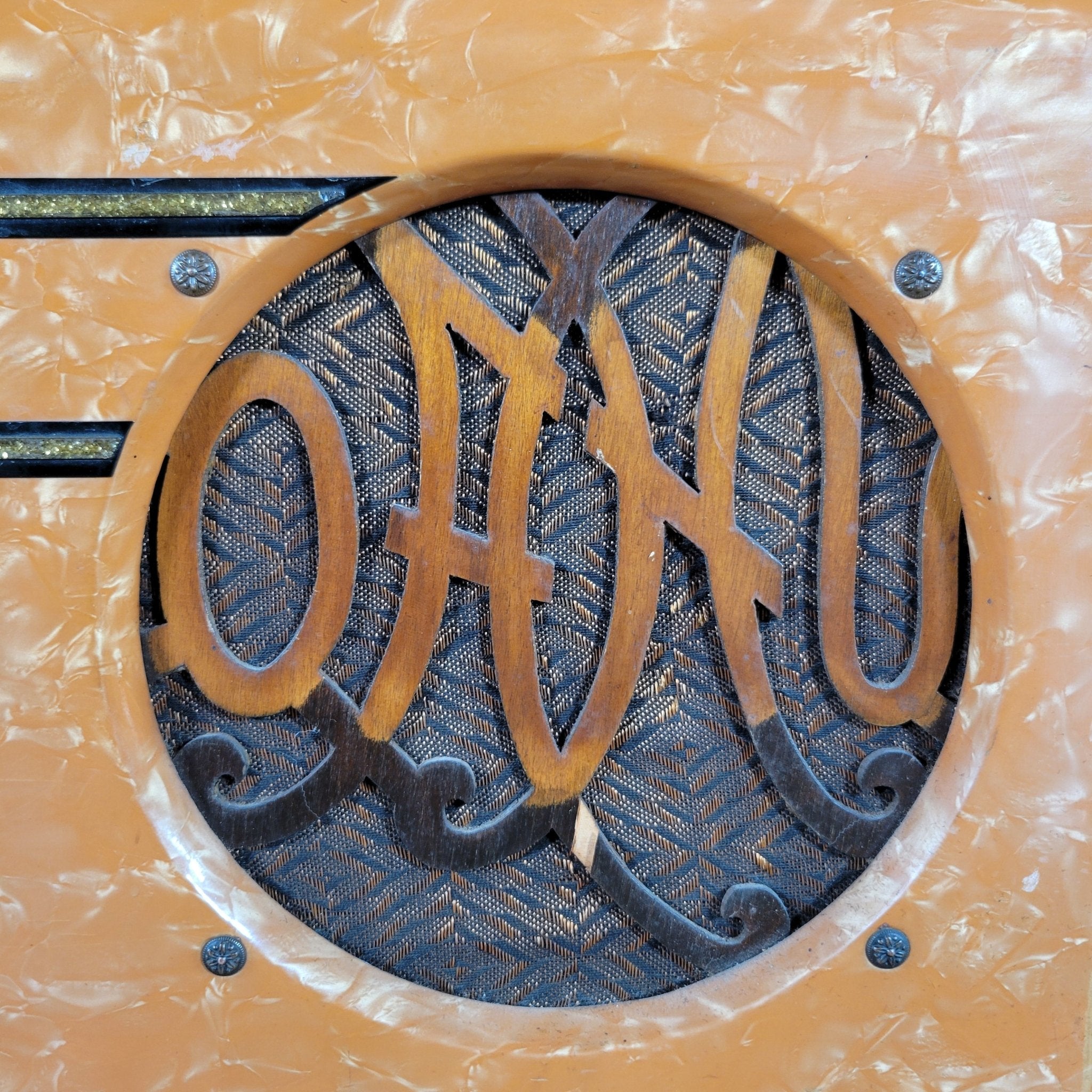 Oahu 385K Melody Master Amp Pink Pearloid 1941 - Mahar's Vintage Guitars