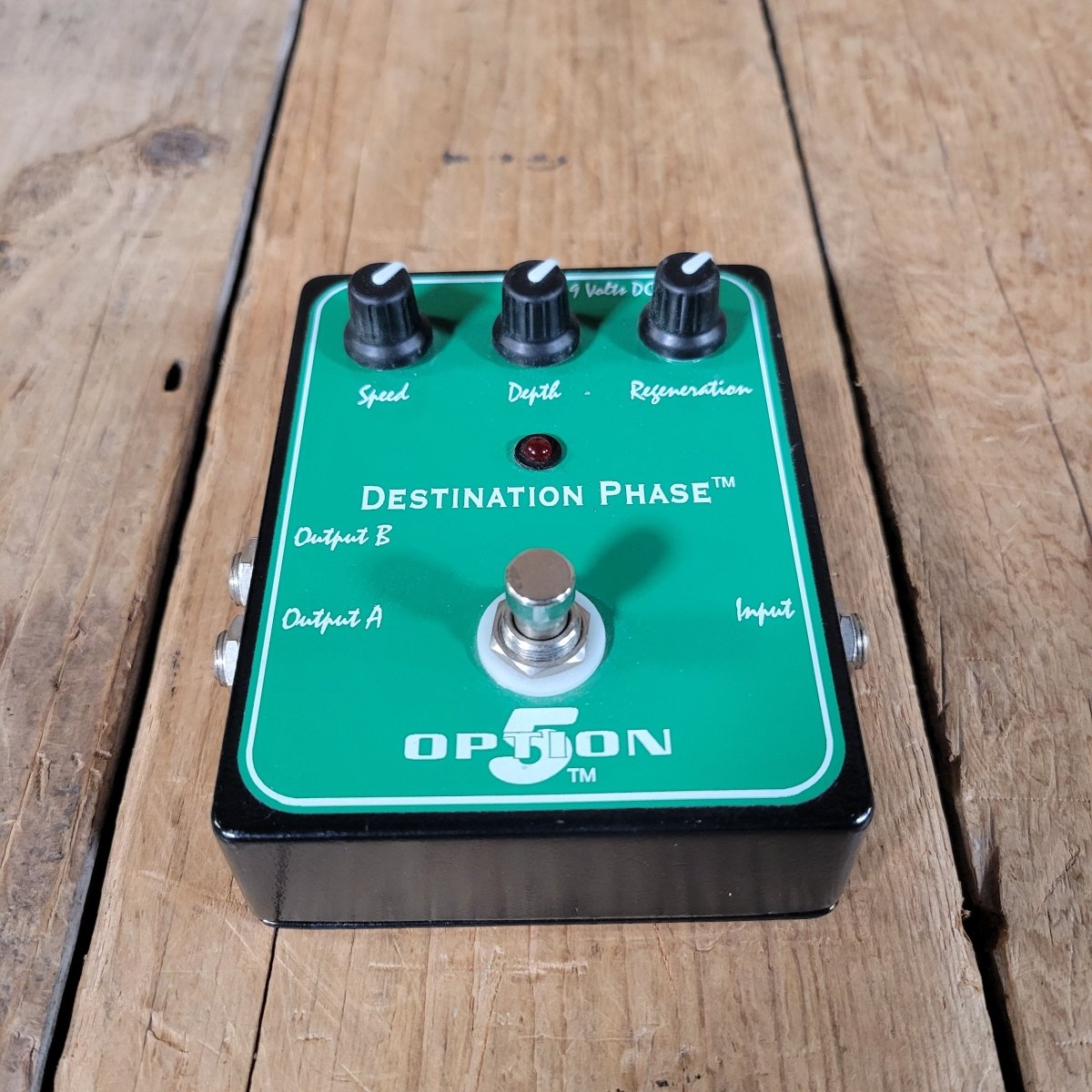 Option5 Destination Phase Pedal with Box and Manual - Mahar's Vintage Guitars