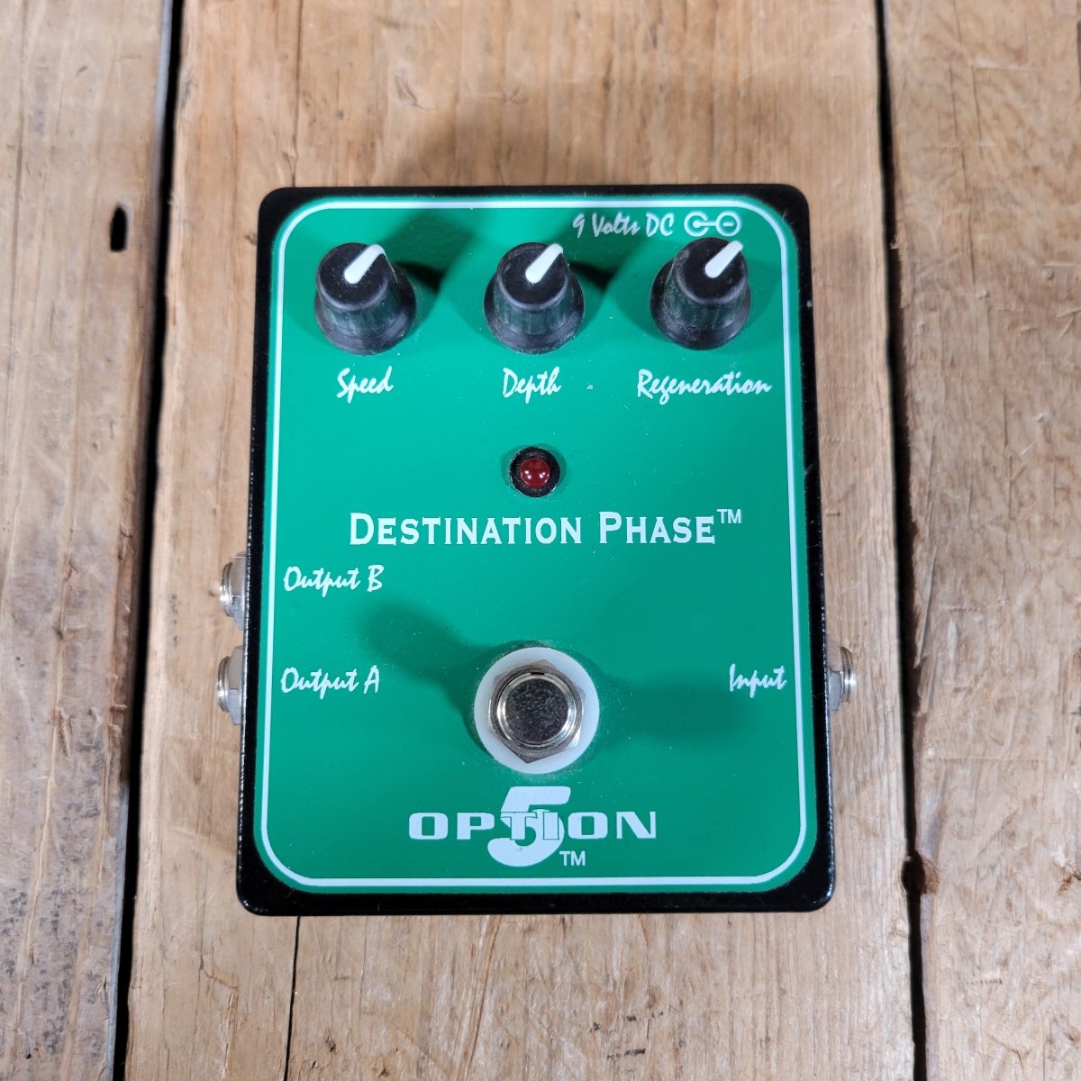 Option5 Destination Phase Pedal with Box and Manual - Mahar's Vintage Guitars
