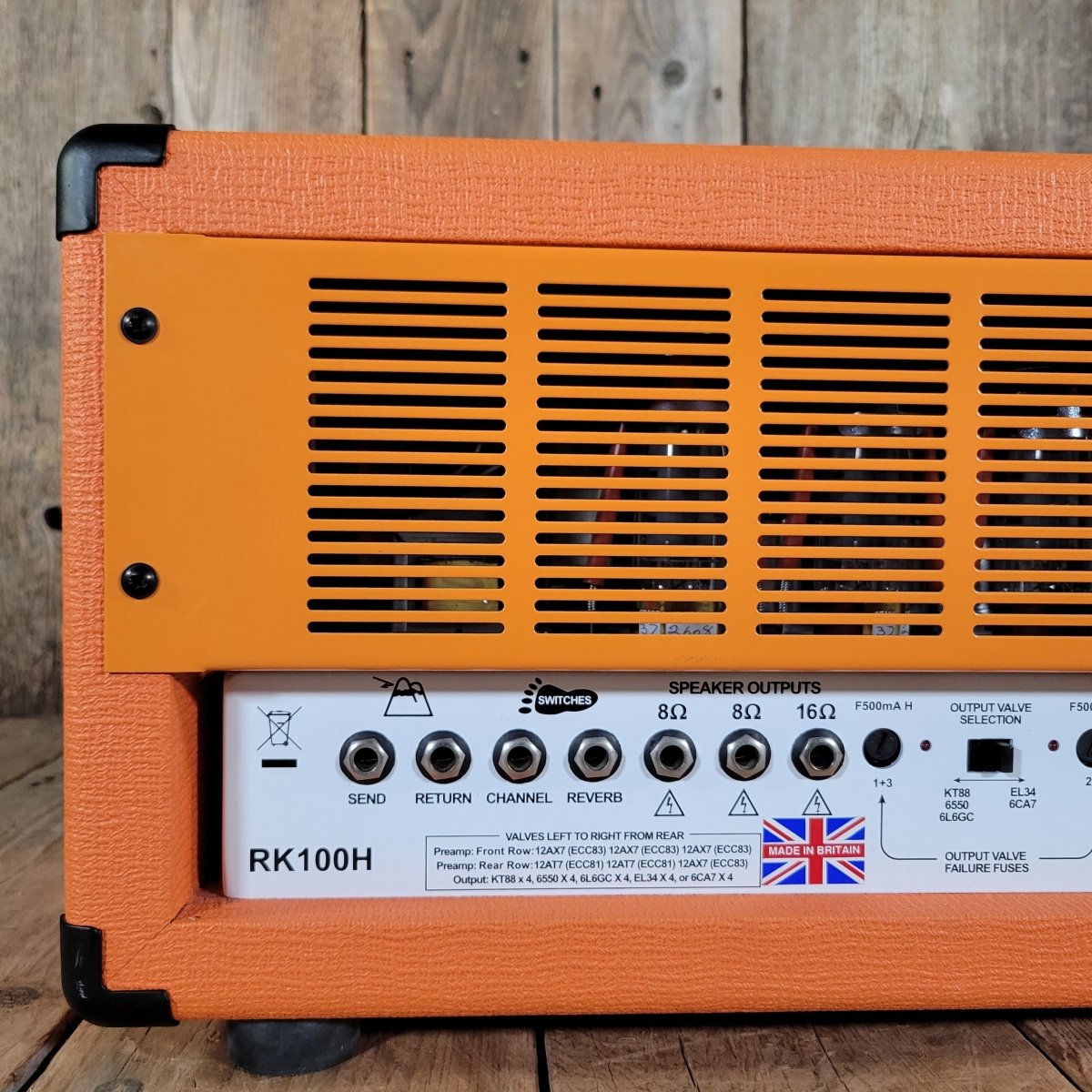 Orange Rockerverb 100 MK II Head – Mint Condition 2008 Tube Amplifier - Mahar's Vintage Guitars