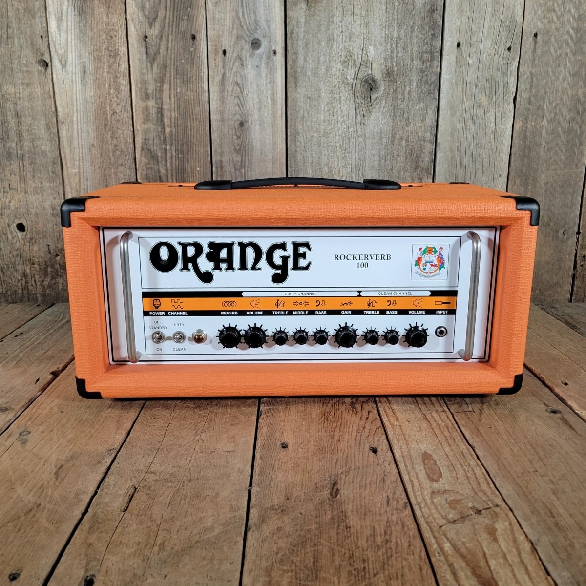 Orange Rockerverb 100 MK II Head – Mint Condition 2008 Tube Amplifier - Mahar's Vintage Guitars