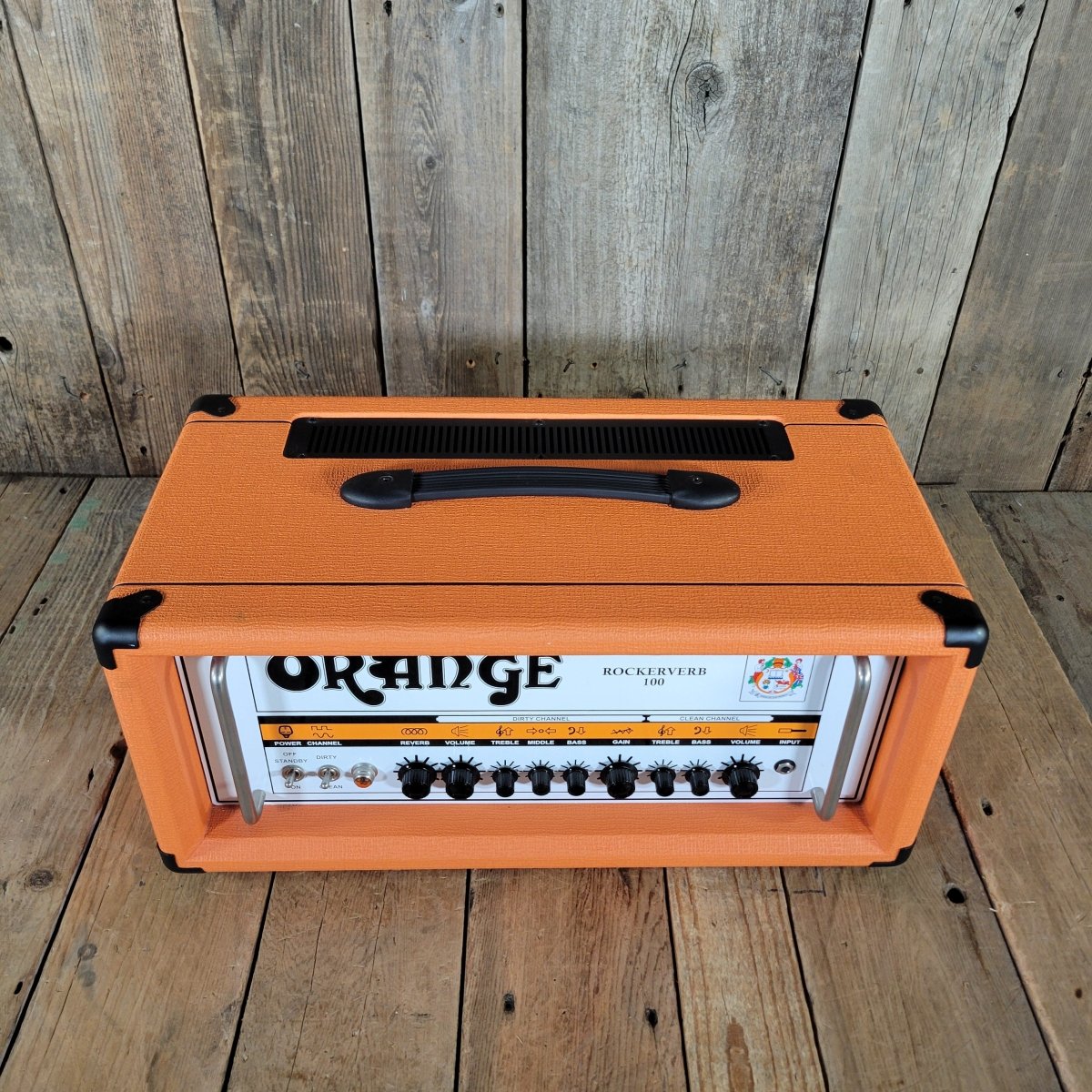 Orange Rockerverb 100 MK II Head – Mint Condition 2008 Tube Amplifier - Mahar's Vintage Guitars