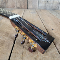 Preston Thompson 2020 Size 2 BA Parlor Guitar – Brazilian Rosewood & Adirondack Spruce, Calton Case, Handcrafted Excellence - Mahar's Vintage Guitars