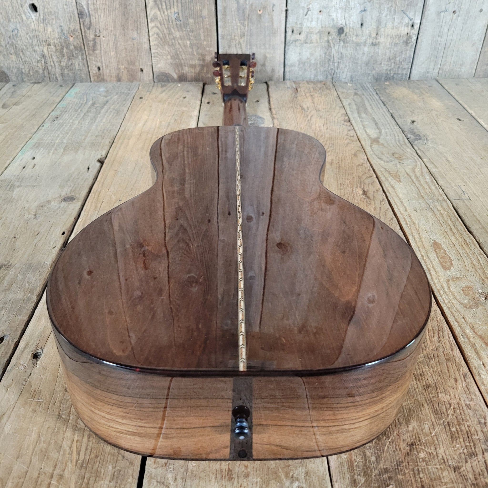 Preston Thompson 2020 Size 2 BA Parlor Guitar – Brazilian Rosewood & Adirondack Spruce, Calton Case, Handcrafted Excellence - Mahar's Vintage Guitars