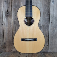Preston Thompson 2020 Size 2 BA Parlor Guitar – Brazilian Rosewood & Adirondack Spruce, Calton Case, Handcrafted Excellence - Mahar's Vintage Guitars