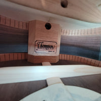 Preston Thompson 2020 Size 2 BA Parlor Guitar – Brazilian Rosewood & Adirondack Spruce, Calton Case, Handcrafted Excellence - Mahar's Vintage Guitars