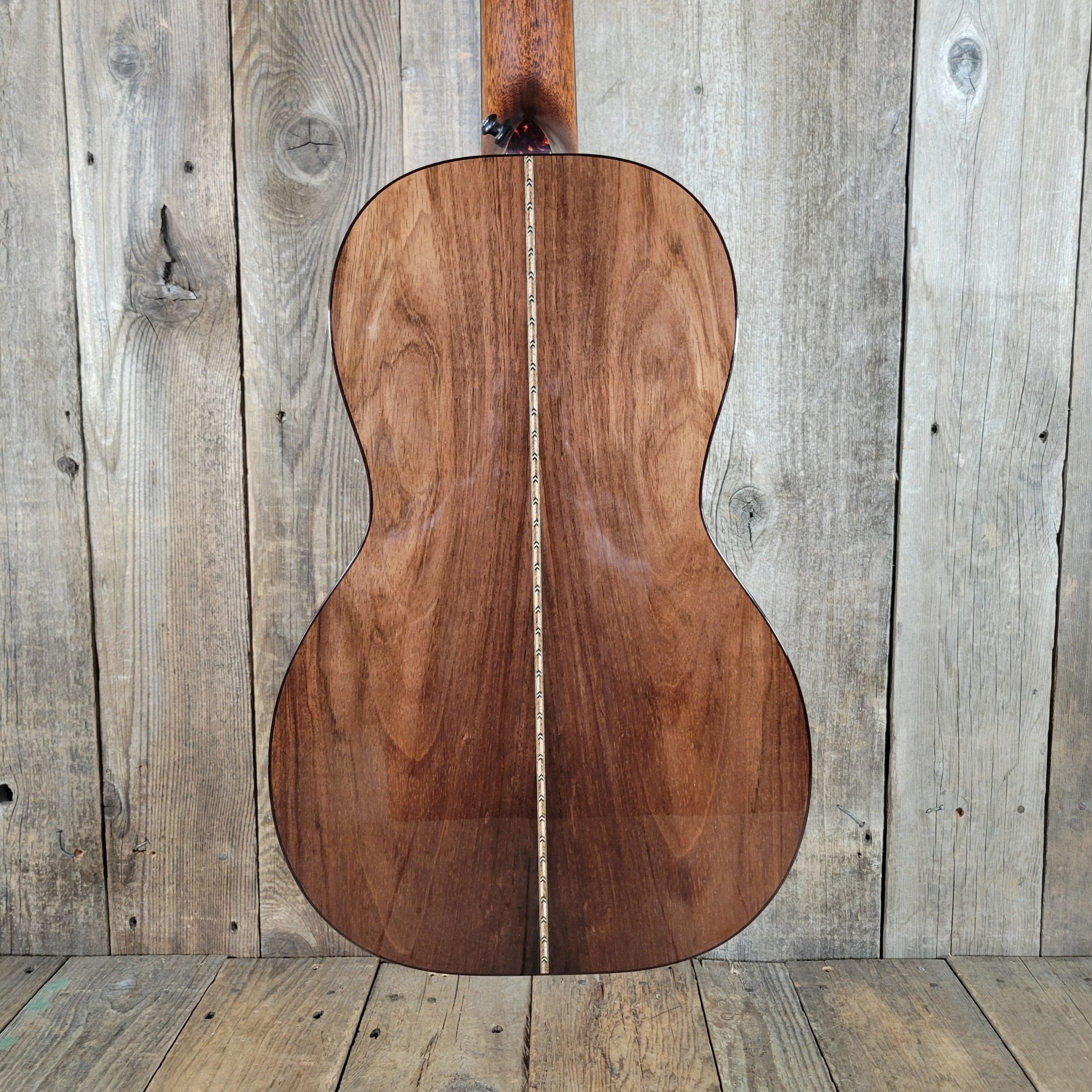 Preston Thompson 2020 Size 2 BA Parlor Guitar – Brazilian Rosewood & Adirondack Spruce, Calton Case, Handcrafted Excellence - Mahar's Vintage Guitars