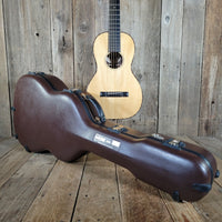 Preston Thompson 2020 Size 2 BA Parlor Guitar – Brazilian Rosewood & Adirondack Spruce, Calton Case, Handcrafted Excellence - Mahar's Vintage Guitars