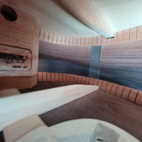 Preston Thompson 2020 Size 2 BA Parlor Guitar – Brazilian Rosewood & Adirondack Spruce, Calton Case, Handcrafted Excellence - Mahar's Vintage Guitars