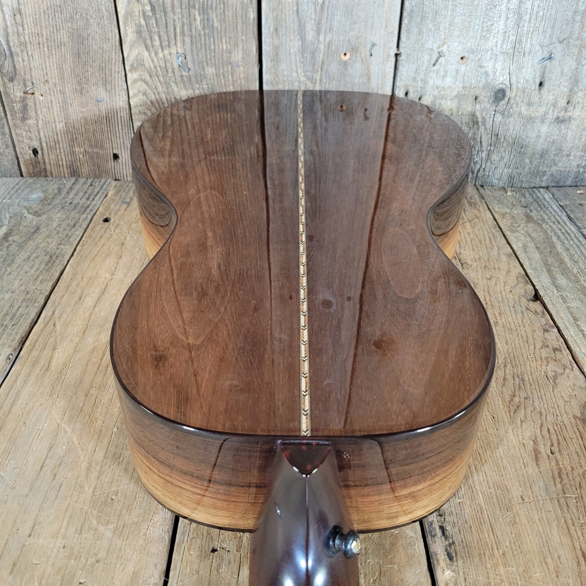 Preston Thompson 2020 Size 2 BA Parlor Guitar – Brazilian Rosewood & Adirondack Spruce, Calton Case, Handcrafted Excellence - Mahar's Vintage Guitars