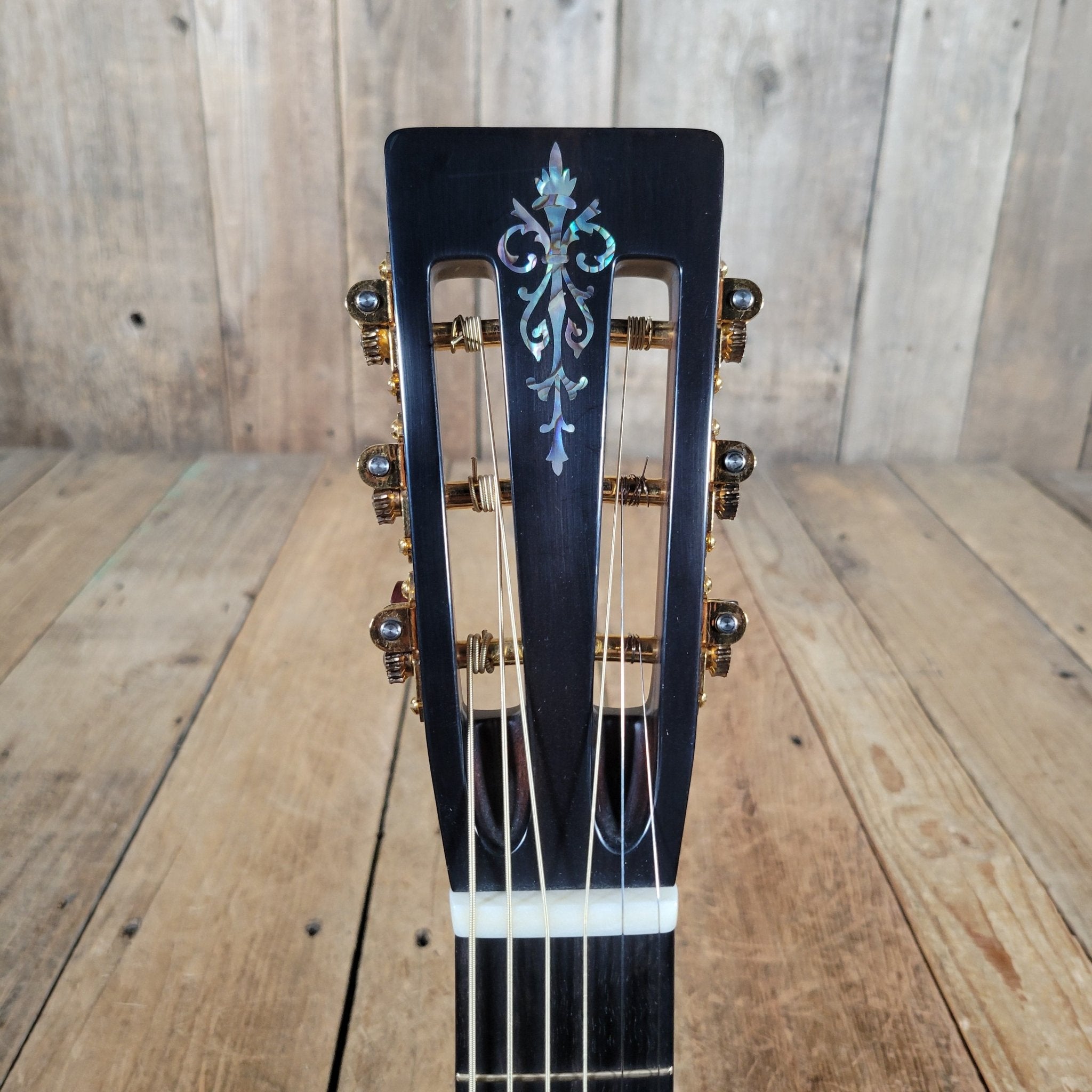 Preston Thompson 2020 Size 2 BA Parlor Guitar – Brazilian Rosewood & Adirondack Spruce, Calton Case, Handcrafted Excellence - Mahar's Vintage Guitars