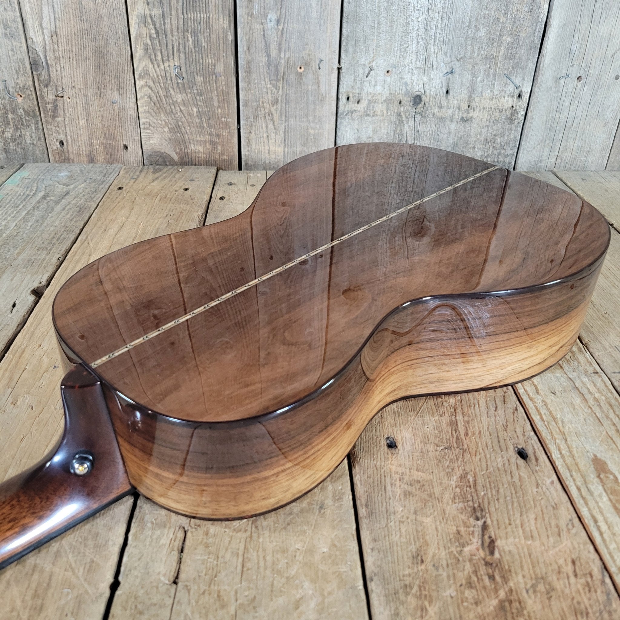 Preston Thompson 2020 Size 2 BA Parlor Guitar – Brazilian Rosewood & Adirondack Spruce, Calton Case, Handcrafted Excellence - Mahar's Vintage Guitars