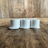 Red Rhodes Velvet Hammer Stratocaster Pickup Covers - Mahar's Vintage Guitars