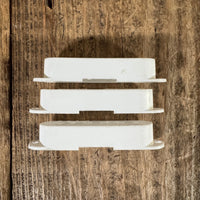 Red Rhodes Velvet Hammer Stratocaster Pickup Covers - Mahar's Vintage Guitars