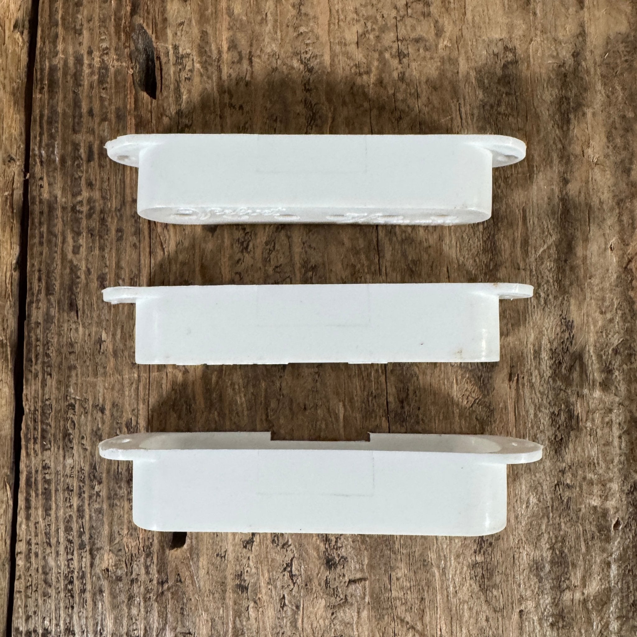 Red Rhodes Velvet Hammer Stratocaster Pickup Covers - Mahar's Vintage Guitars