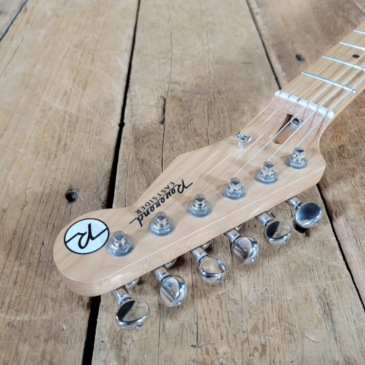 Reverend Eastsider E Pete Anderson Esquire – Silver Sparkle, 2022, w/Hardshell Case - Mahar's Vintage Guitars